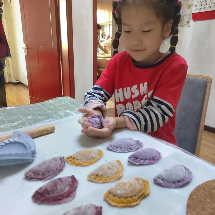 历下三幼嵘汇园开展温暖冬至线上共享活动