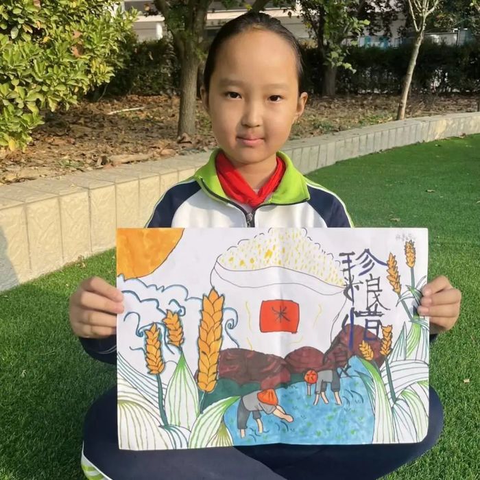 这场活动让桑梓回民小学学生学会珍惜粮食