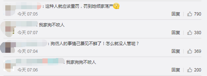 严惩!护狗反被咬是怎么一回事？真相原来是这样……