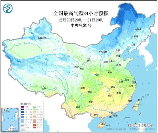 冷空气持续来袭 东北地区将迎大到暴雪