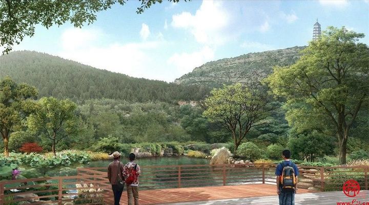 济南生态绿化项目｜“山东省第一绿色生态桥”佛慧山绿道连接桥今年8月底竣工