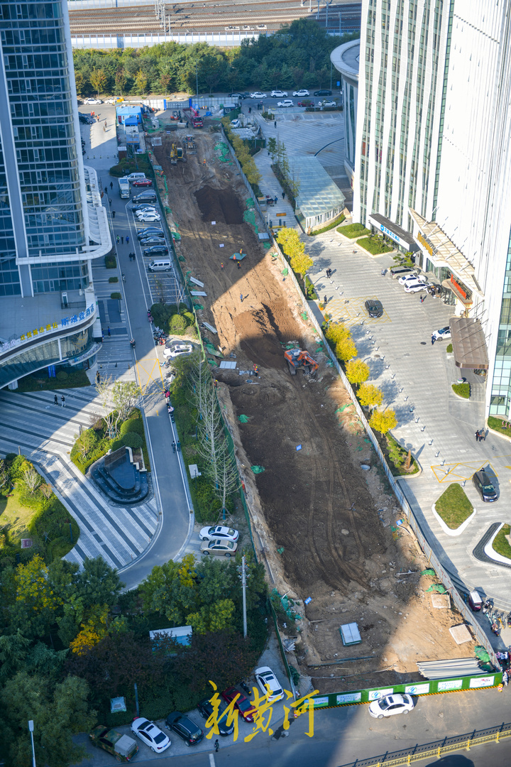 济南西客站片区多条道路打通延伸