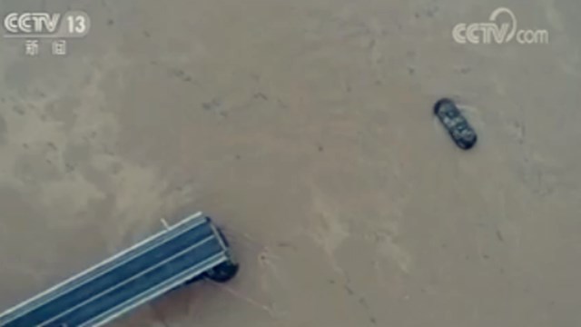 广东河源紫金桥垮塌 获救司机回忆事发惊魂时刻