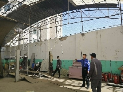 行走城管守护泉城：“五一”期间济南城管拆违整治不停步