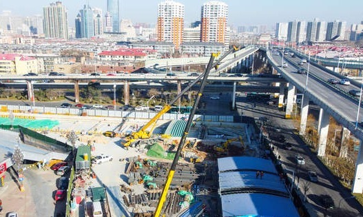 节后首个工作日 济南地铁建设提速发力