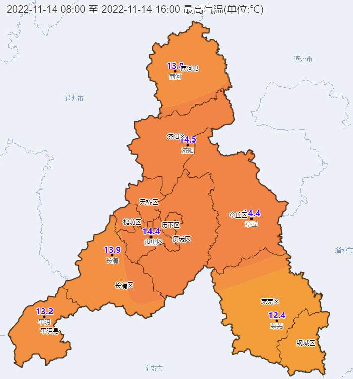 气温稳升！未来三天济南晴天当道温差大 周末前后将有连续小雨天
