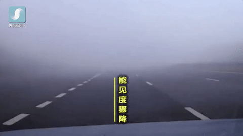 “大雪”迎大雾 山东局地出现能见度不足200米的强浓雾