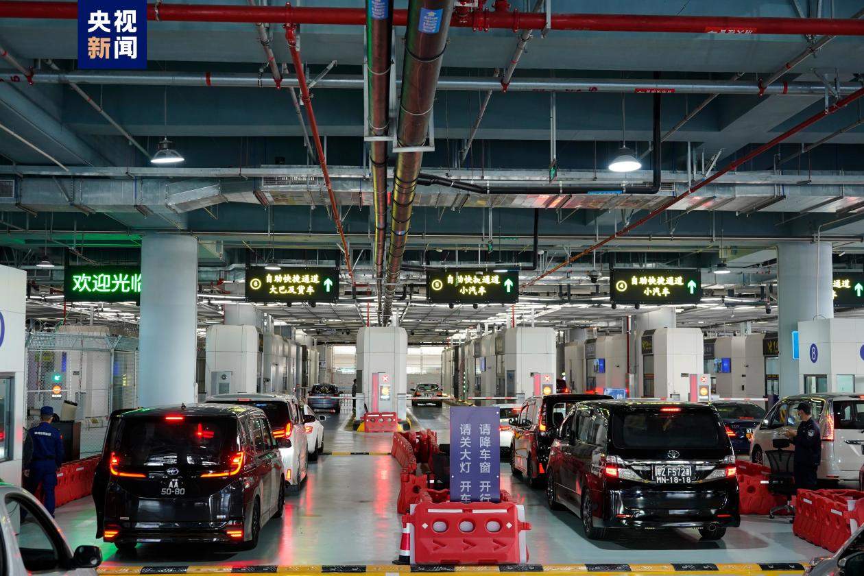 三个月近50万辆次!横琴口岸联合一站式车道出入境车辆稳步增长