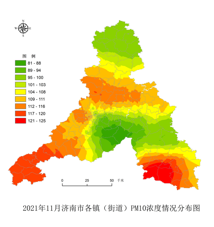 济南公布11月镇街环境空气质量排名，有区县获奖70万元