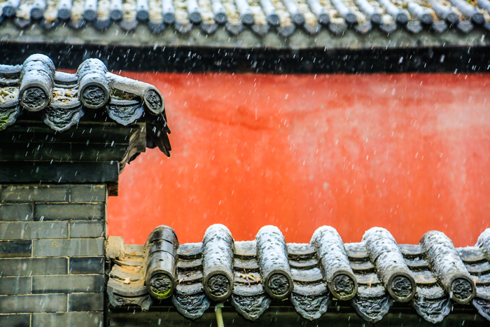 济南的冬天：雪花落在泉水里 全是诗情画意