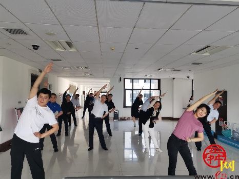 动起来！济南市体育局扎实开展 “广播体操天天做”活动