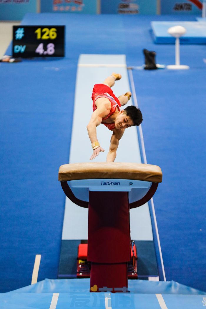 山东体操队进入2023全国体操锦标赛男子团体决赛