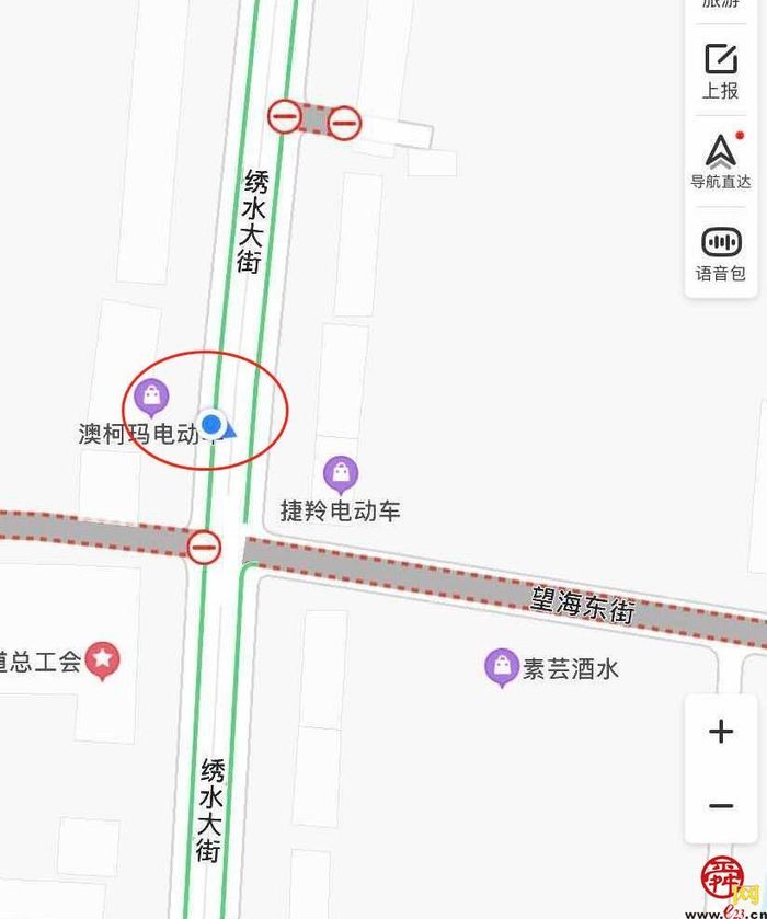 【啄木鸟在行动】绣水大街和望海东街交汇处附近渣土和建筑垃圾裸露