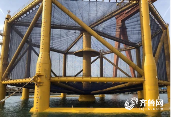 这就是山东｜抗得住台风，防得了鲨鱼！揭秘世界最大深海渔场“深蓝1号”