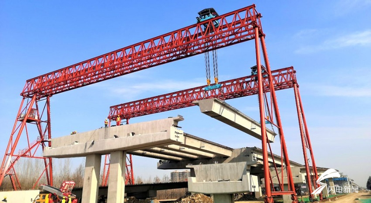 济宁内环高架项目全面复工 誓把工期“抢”回来