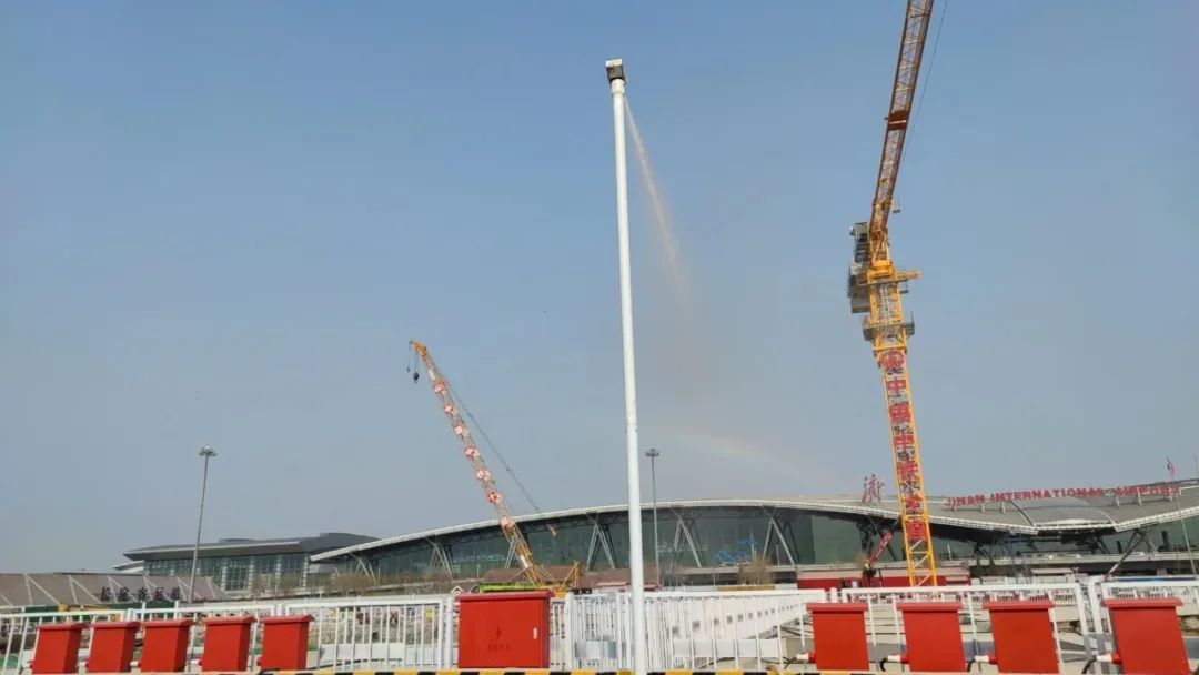 济南机场综合枢纽工程进入车站附属结构和内部结构施工阶段