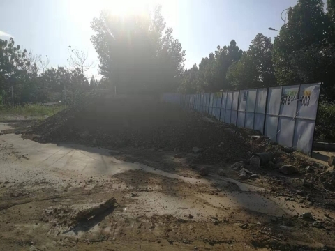 【啄木鸟在行动】章丘区工业二路渣土堆积