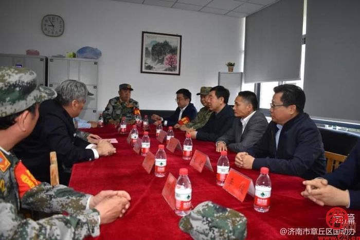 章丘区国动办成功举办人防疏散演练活动