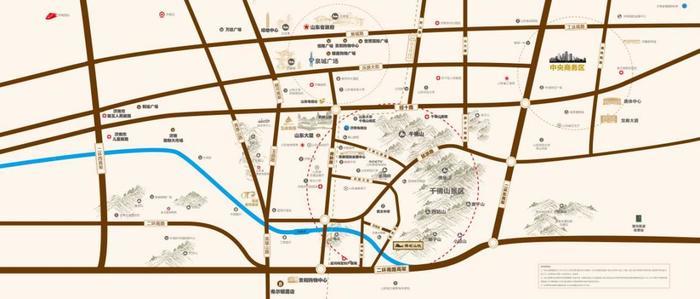 旭辉银盛泰·博观山悦，与千佛山共瞰济南主城繁华