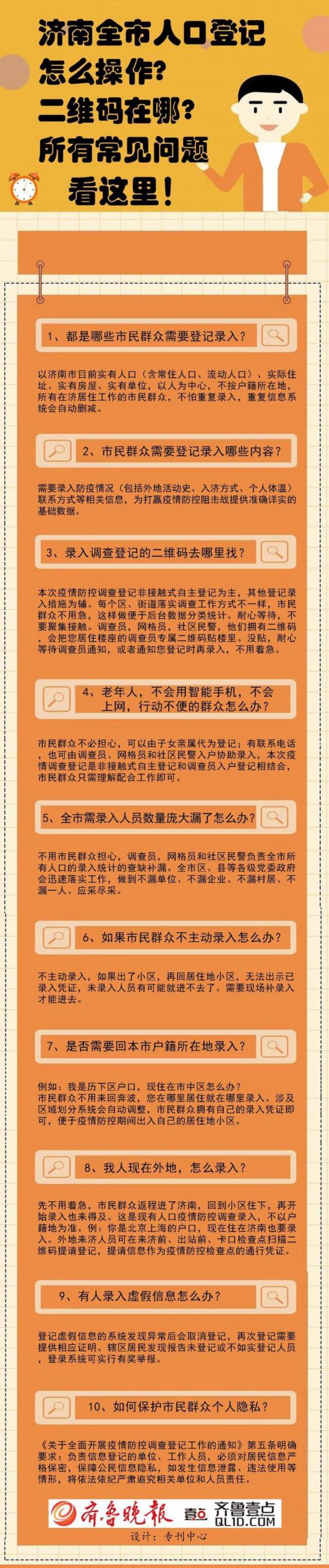 济南全市人口登记怎么操作？哪些人需要登记？你想知道的都在这里