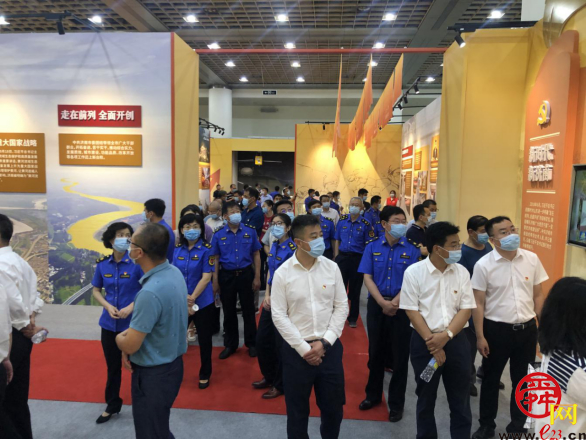 看完济南市庆祝中国共产党成立100周年主题展览，这些城管人有话说！