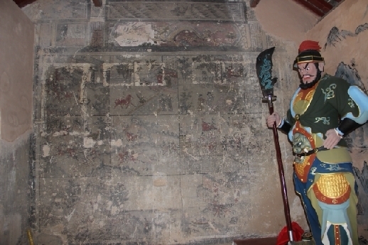 百名青年记者走基层丨长清归德麒麟关帝庙修葺一新