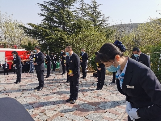 别样清明“感怀依然” 济南玉函山安息园举行共祭仪式