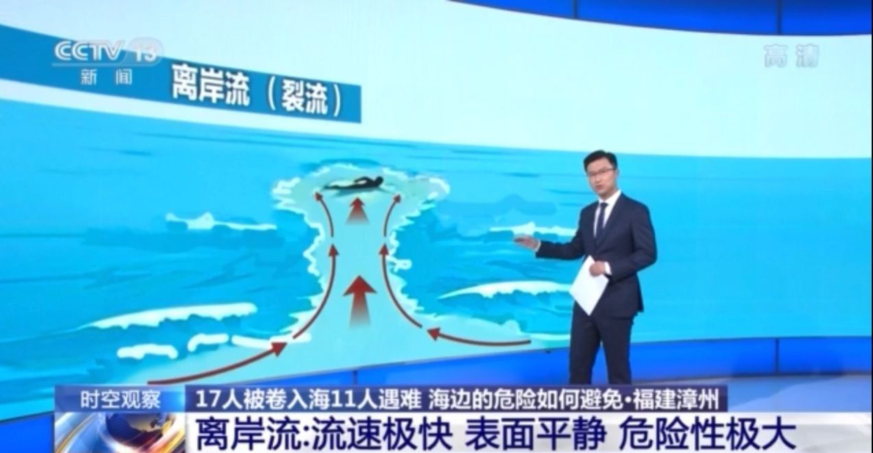福建漳州11人海滩遇难 疑似夺命的离岸流是什么？遇到时如何自救？