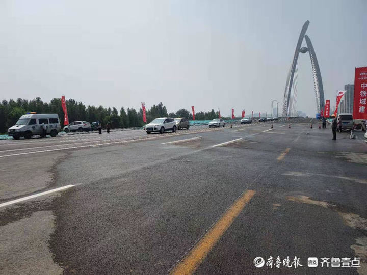 聊城“第一高”通车！双向8车道，中华路跨徒骇河大桥成新地标