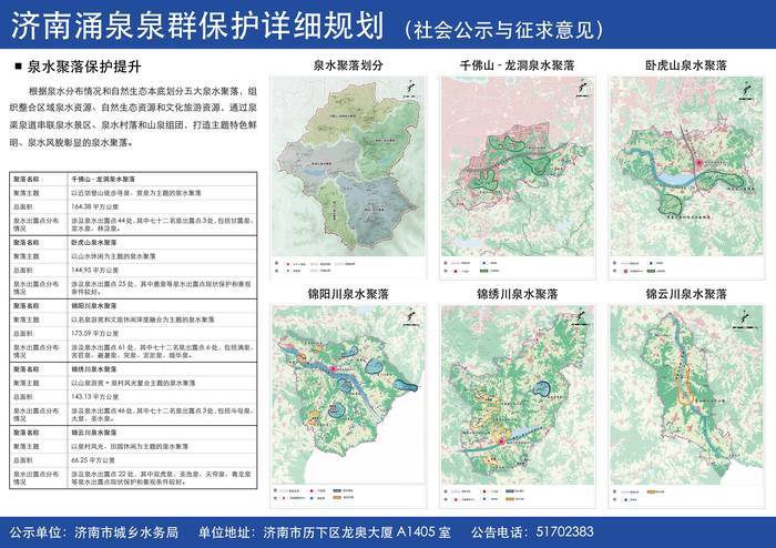 济南几大泉群拟这样保护！济南发布规划面向社会征求意见