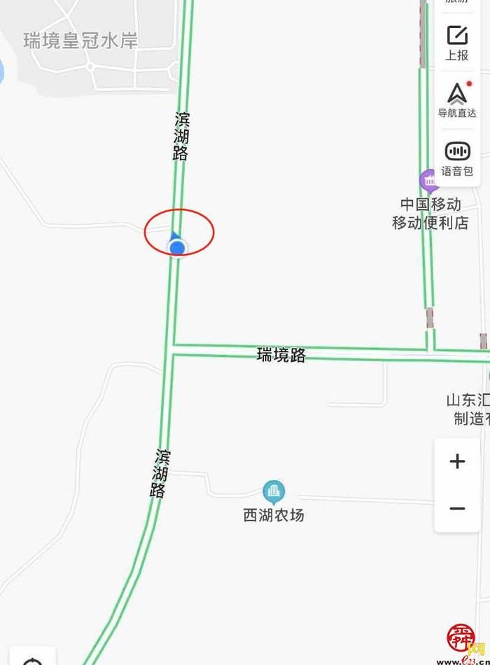 【啄木鸟在行动】章丘区滨湖路和瑞境路交汇处附近渣土裸露