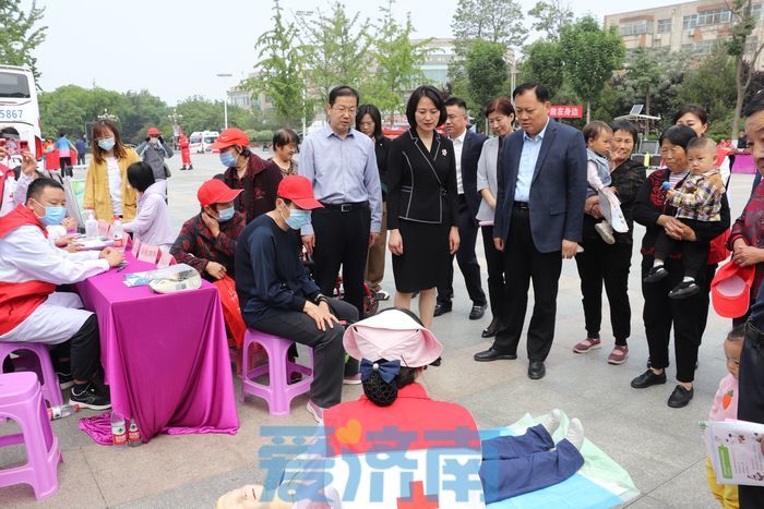 省暨济南市纪念第76个“世界红十字日”主题活动举行