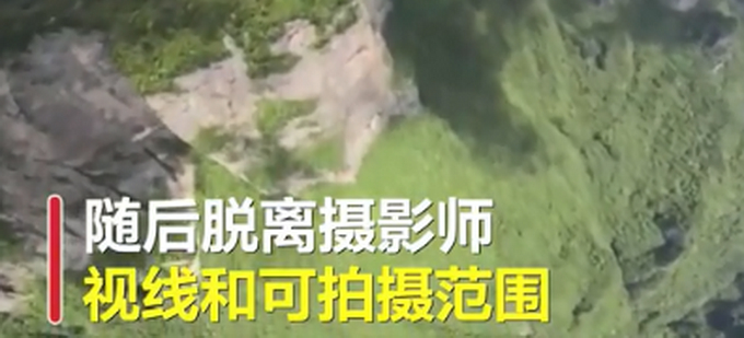 最新!张家界女翼装飞行员最后一跳画面 村民要带路费寻失联女生系谣言