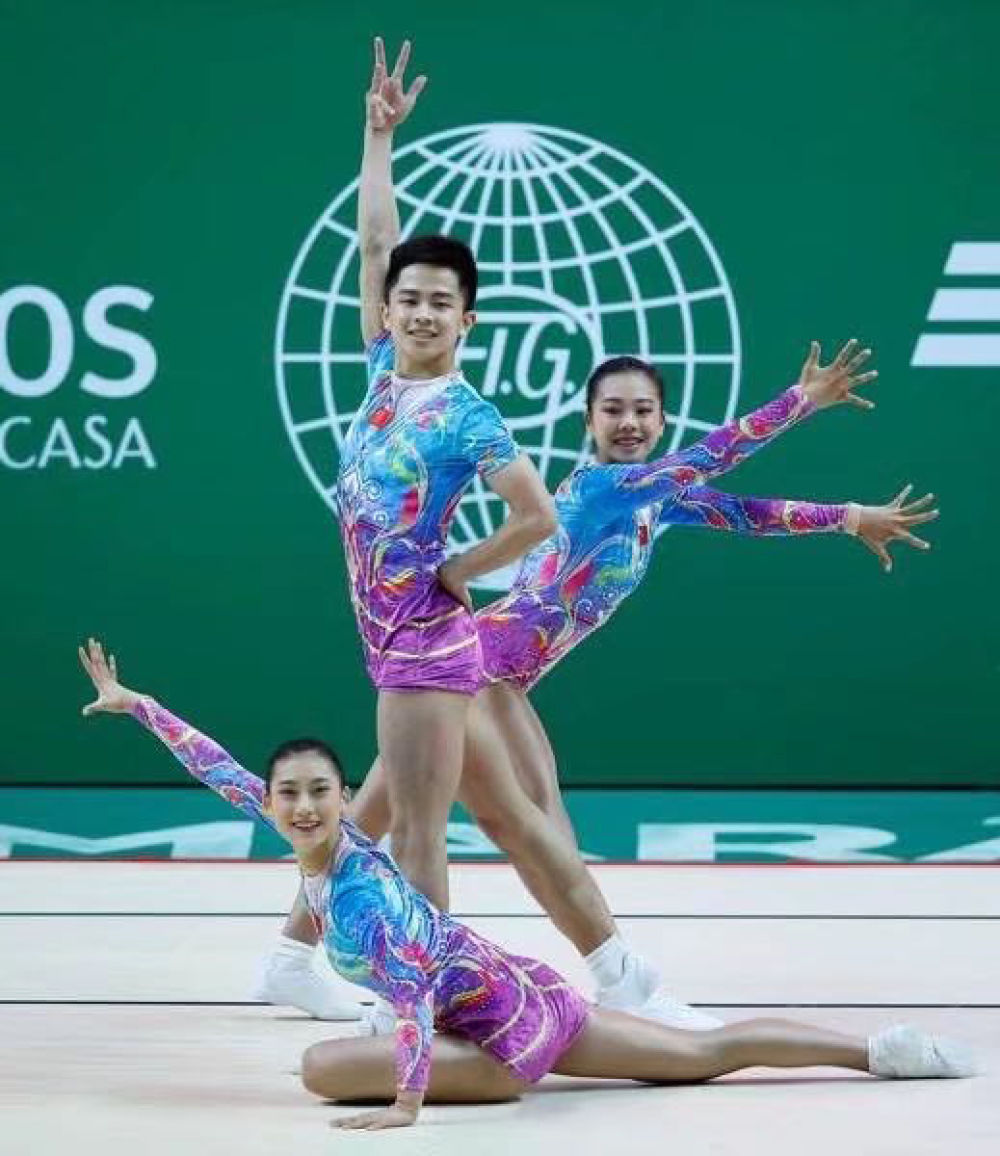 人生何处不舞台，“一字马”考生竟是健美操世界亚军