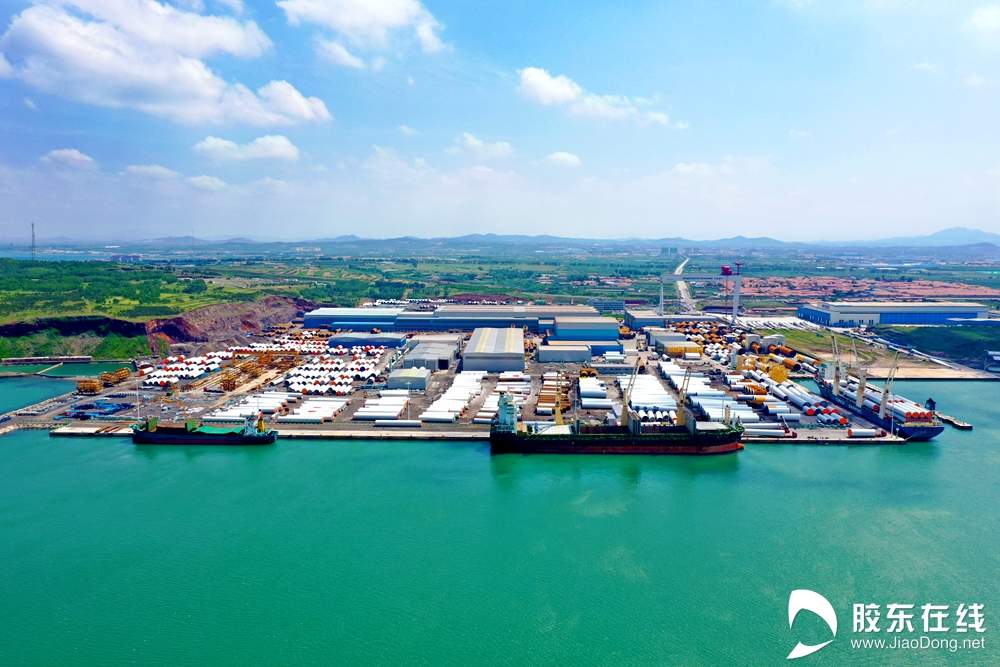 长风破浪，蓬莱风电母港集齐“四大件”驶向零碳园区