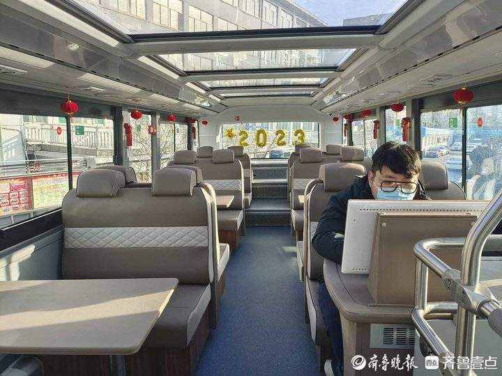 全景天窗、梦幻视角,济南双层全景观光巴士将于近期投入运行