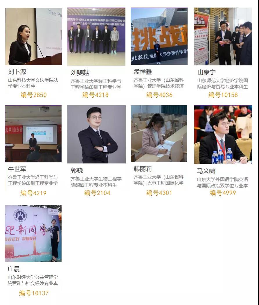 山东48人入围2020年“全国向上向善好青年”候选人名单