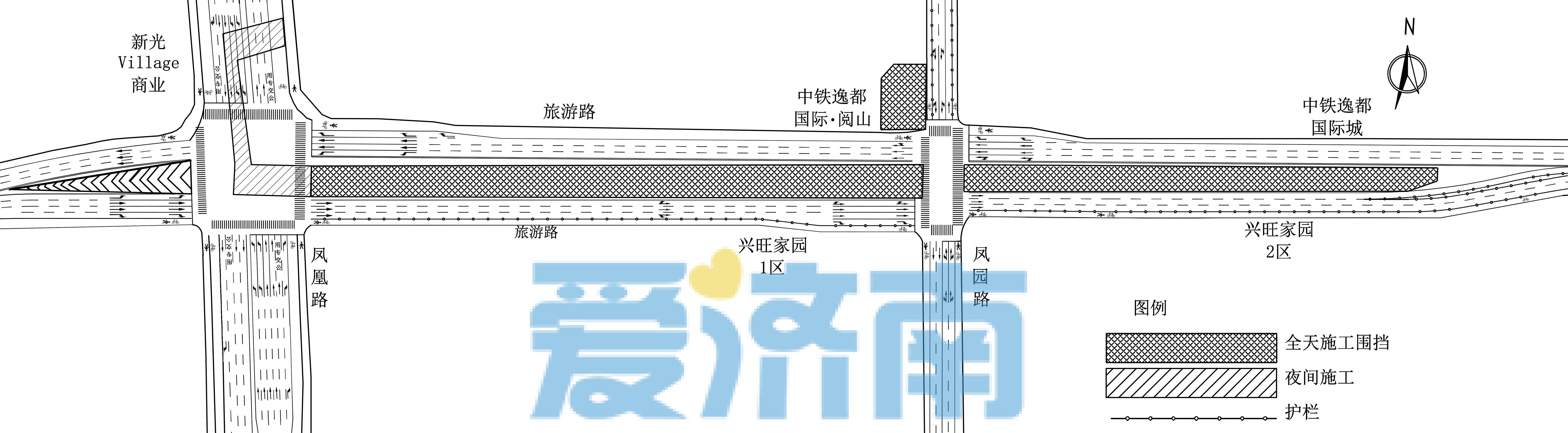 济南地铁7号线凤凰南路站即将围挡施工 怎么绕行看这里