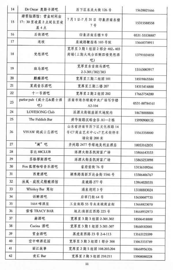 最全攻略！济南夜游“10个100”活动来了！