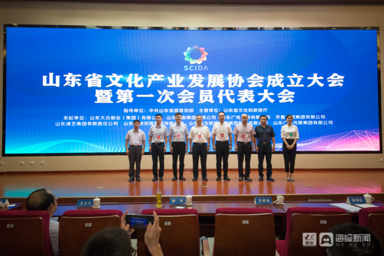 山东省文化产业发展协会成立 王修滋当选首任会长