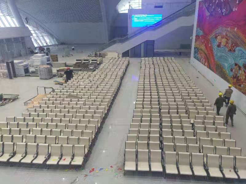 鲁南高铁临沂北站建设进入倒计时 站前广场即将完工