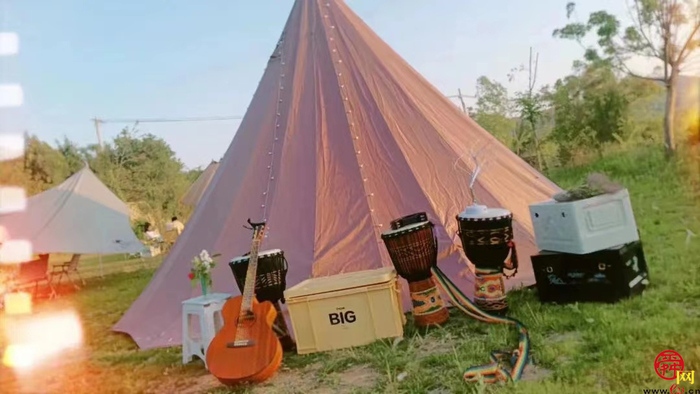 露营＋烧烤＋采摘随意搭配，“玩荒”被泉水人家治好了