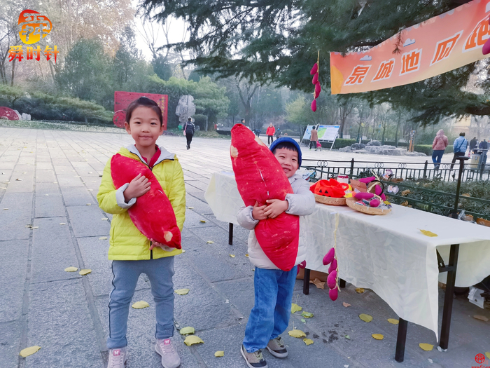 “地瓜跑”出圈！奔跑中感受百花公园冬日魅力