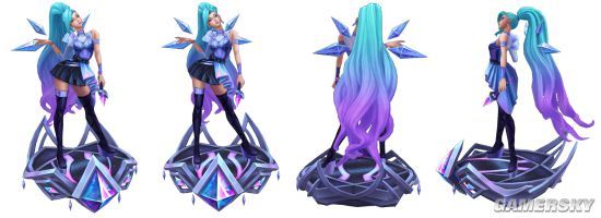 《英雄联盟》新英雄萨勒芬妮独有音乐系统演示 星籁歌姬闪耀全场