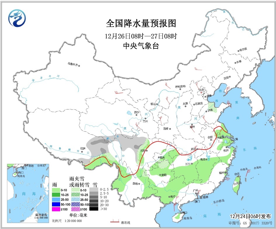 冷空气将影响中东部 驱散华北黄淮雾霾 结束南方连阴雨