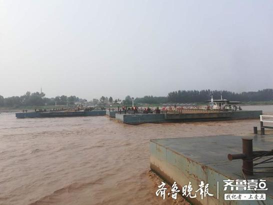 济南黄河泺口浮桥正在恢复，通车将缓解黄河大桥的拥堵状况