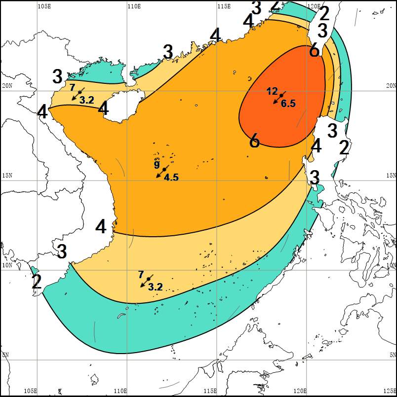 南海海浪Ⅲ级警报（黄色）发布 海南启动海洋灾害Ⅳ级应急响应