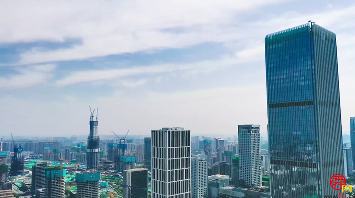 【“飞阅”泉城】济南国际金融城崛起成峰 “山泉湖河城”5座超高层最新进展来啦！