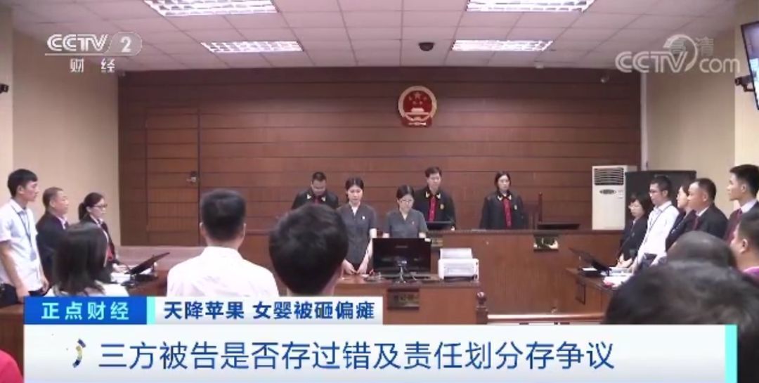 11岁女童24楼扔下苹果，砸中女婴致十级伤残！谁来赔？