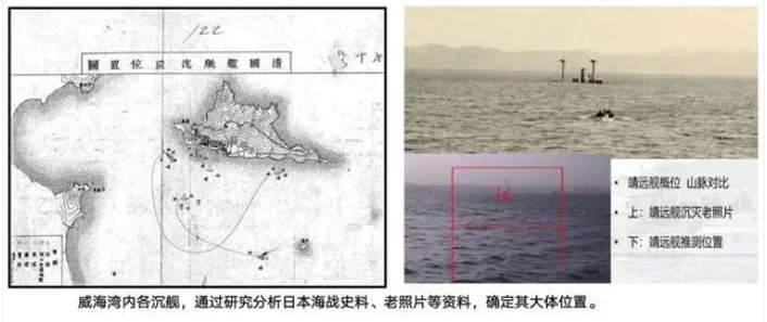 定远靖远来远3艘甲午沉舰被发现
